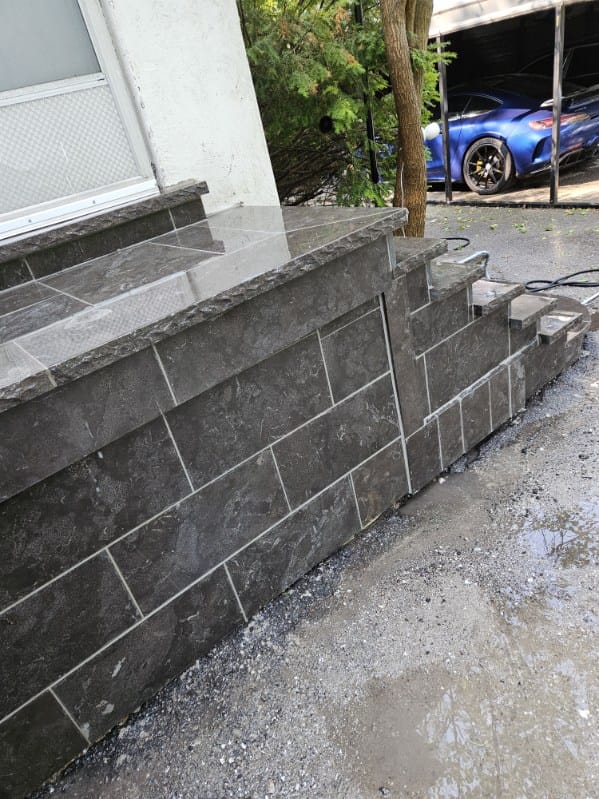 Antique Black Flagstone